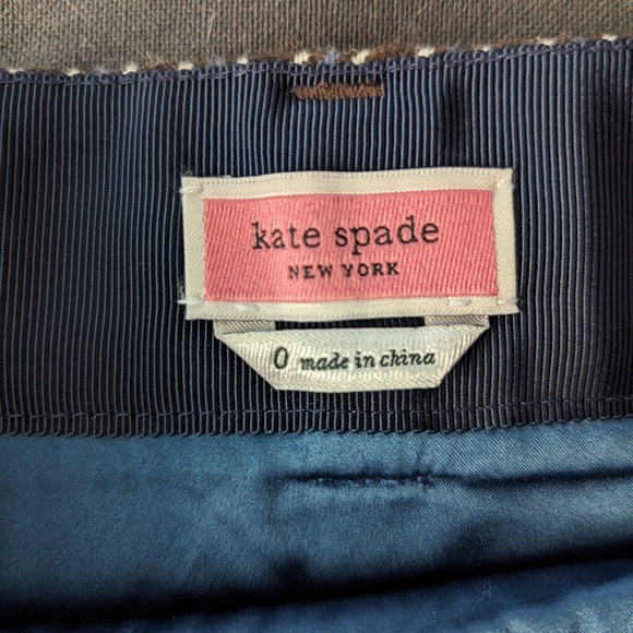 Kate Spade Houndstooth Mini Skirt Size 0 - Picture 4 of 5